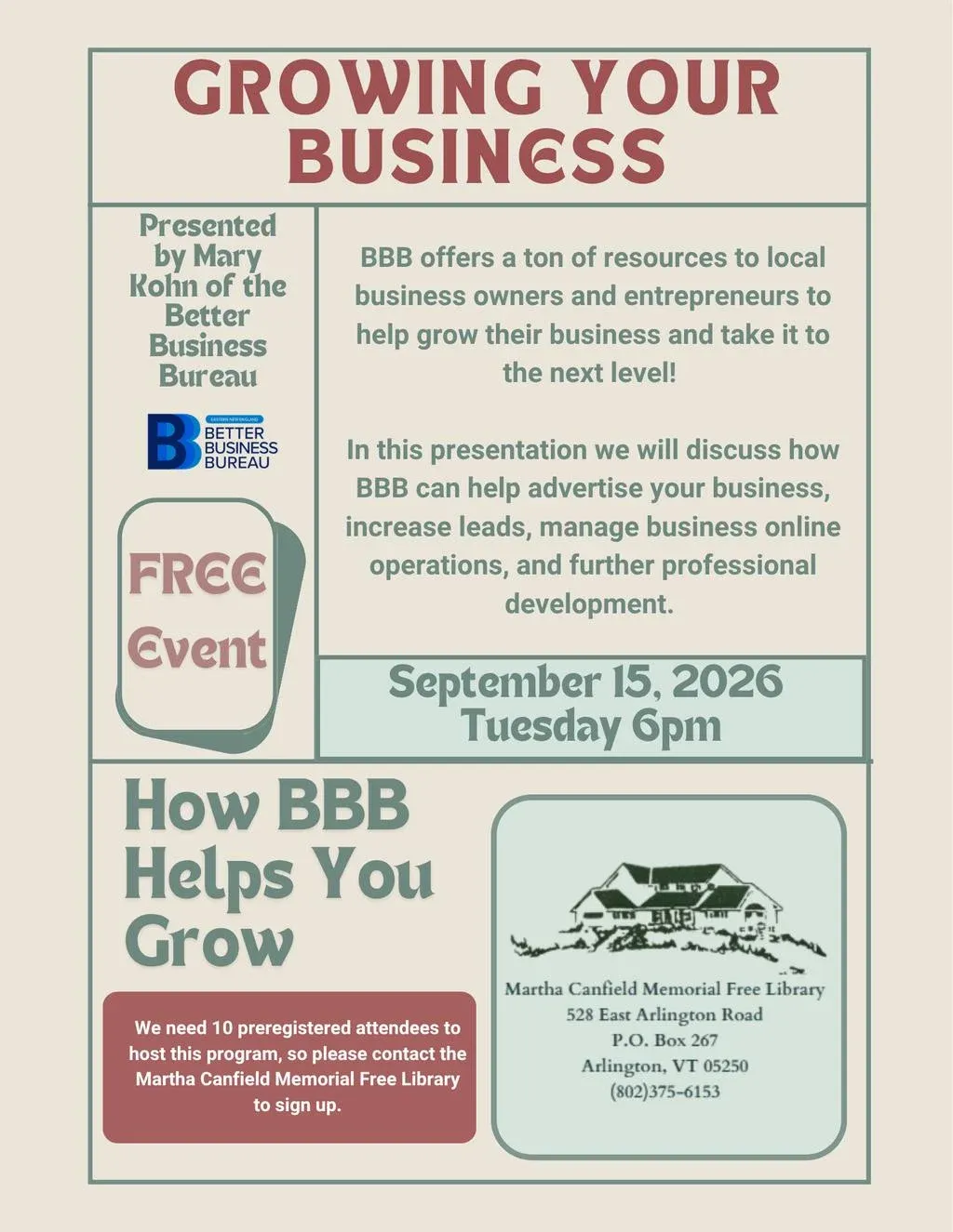 Growing Your Business