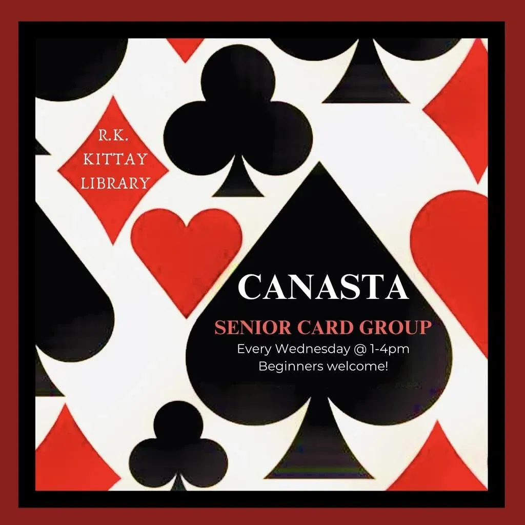 Weekly Canasta Senior Card Group at R.K. Kittay Library