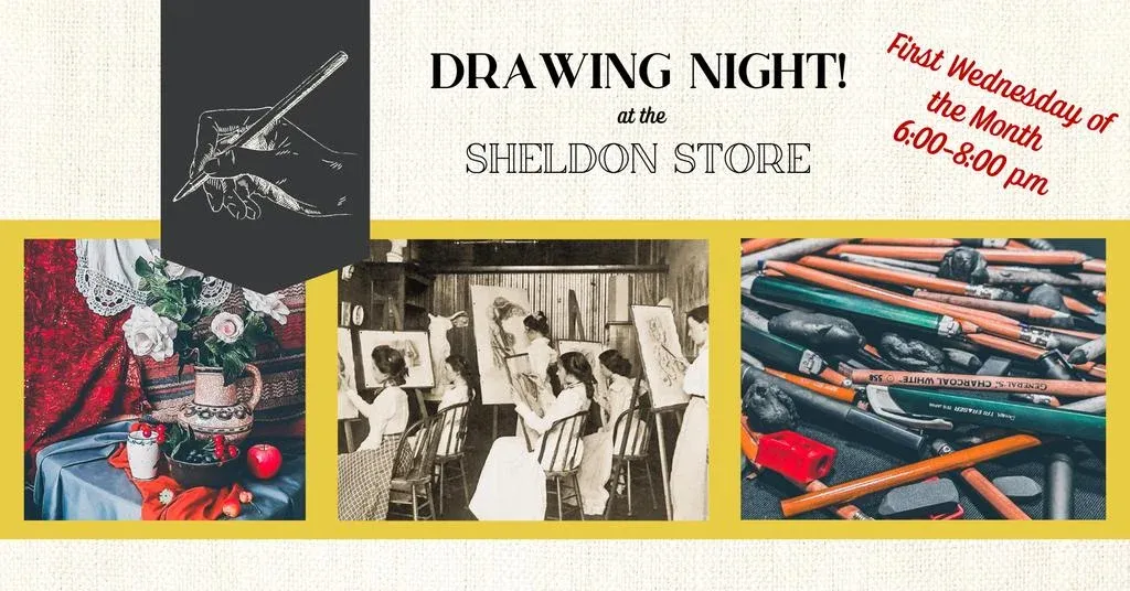 Drawing Night at the Sheldon Store