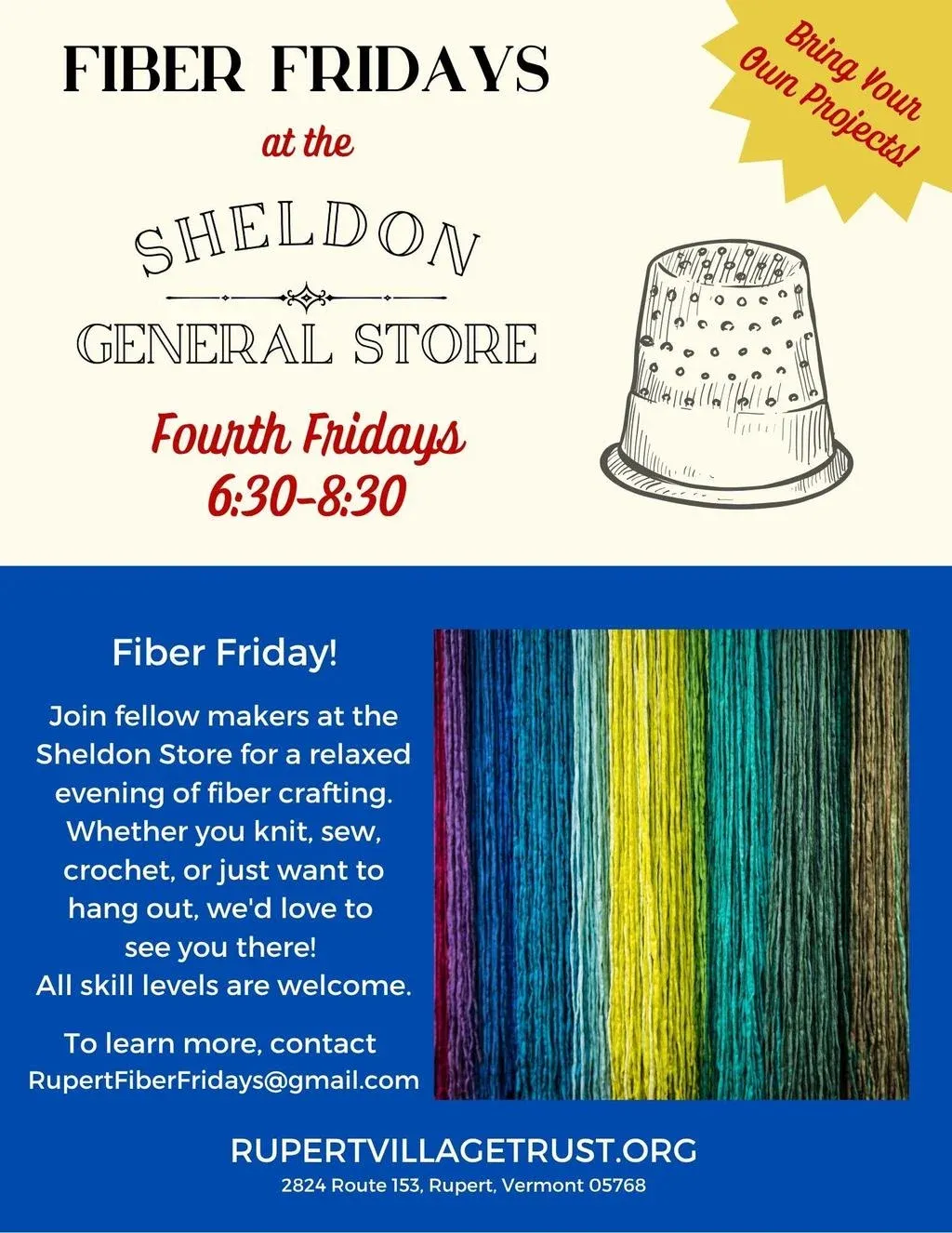 Fiber Fridays in Rupert