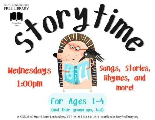 Weekly Story Time in Londonderry