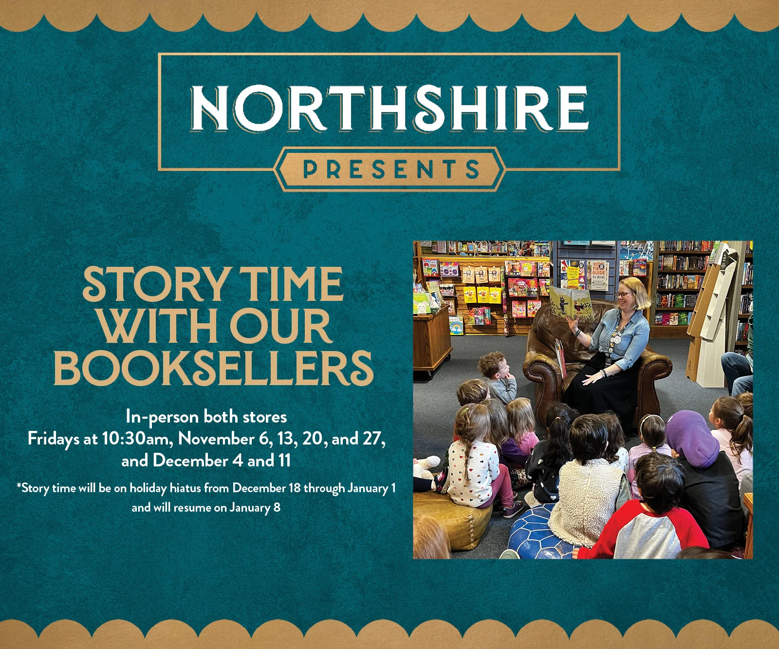 Northshire Manchester: Story Time with our Booksellers